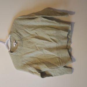 Madewell size S pastel green long sleeve soft sweater.